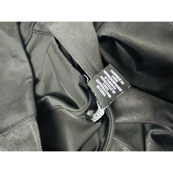 Sincerely Jules Bandier‎ The Meadow Legging Black Shiny Athletic Wear Pant XL - Picture 10 of 10